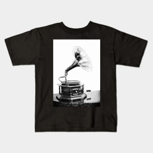 An old gramophone Kids T-Shirt